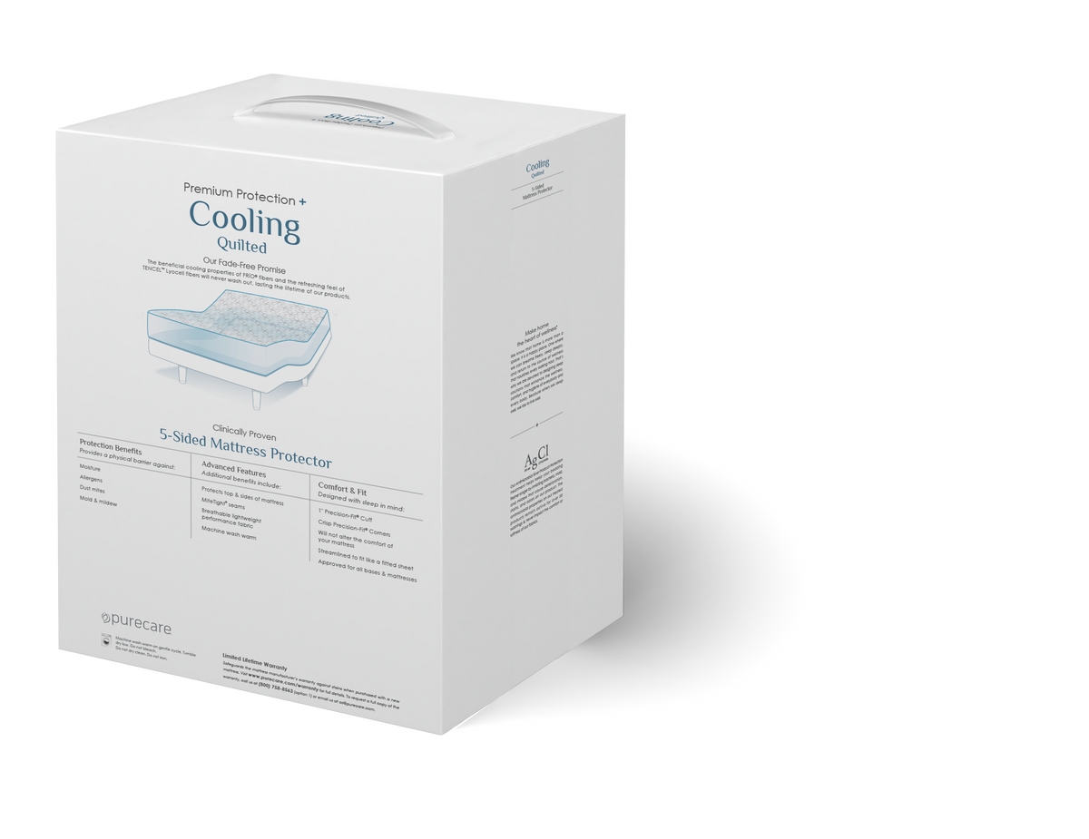 PureCare Cooling Quilted FRíO Mattress Protector