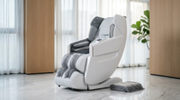 2026 4D Full Body Massage Chair, Zero Gravity, Shiatsu Recliner, SL Track Massage, Heating, Bluetooth, White — Lifestyle