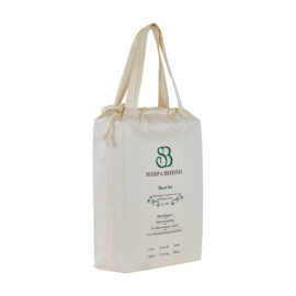 Sleep & Beyond 100% Organic Cotton Sateen Sheet Set