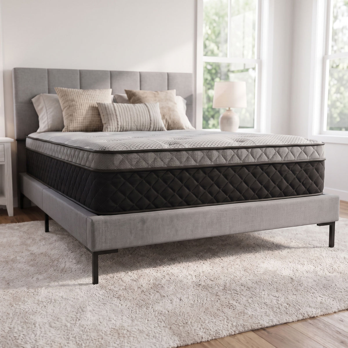 Omne Sleep Hybrid 12” Medium Firm Mattress with Pocketed Coils