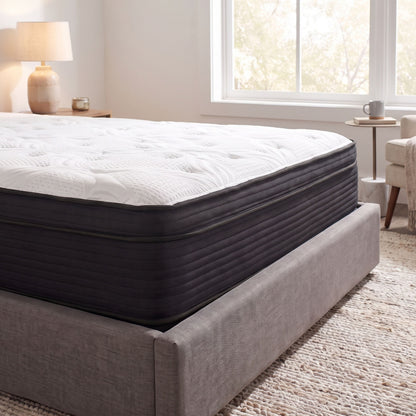 Omne Sleep 13” Plush Cooling Hybrid Mattress with Phase Change Cooling Cover