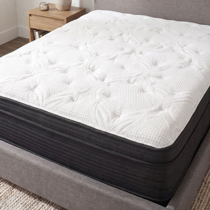 Omne Sleep 13” Plush Cooling Hybrid Mattress with Phase Change Cooling Cover