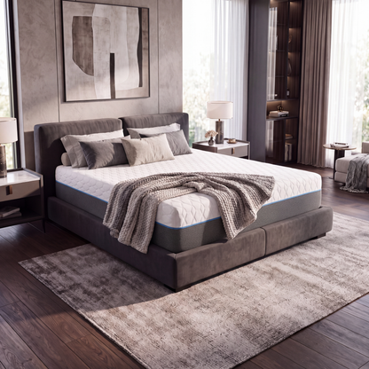 Omne Sleep Copper Recovery 12” Plush Memory Foam Mattress