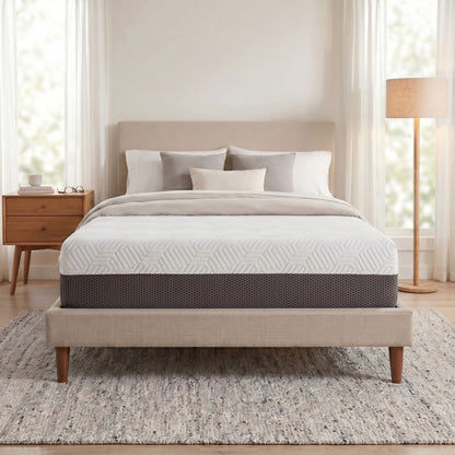 Omne Sleep Fria 12” Plush Mattress With Cooling Cover