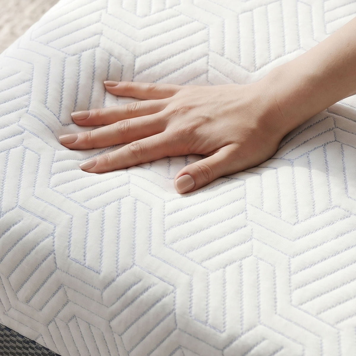 Omne Sleep Fria 12” Plush Mattress With Cooling Cover