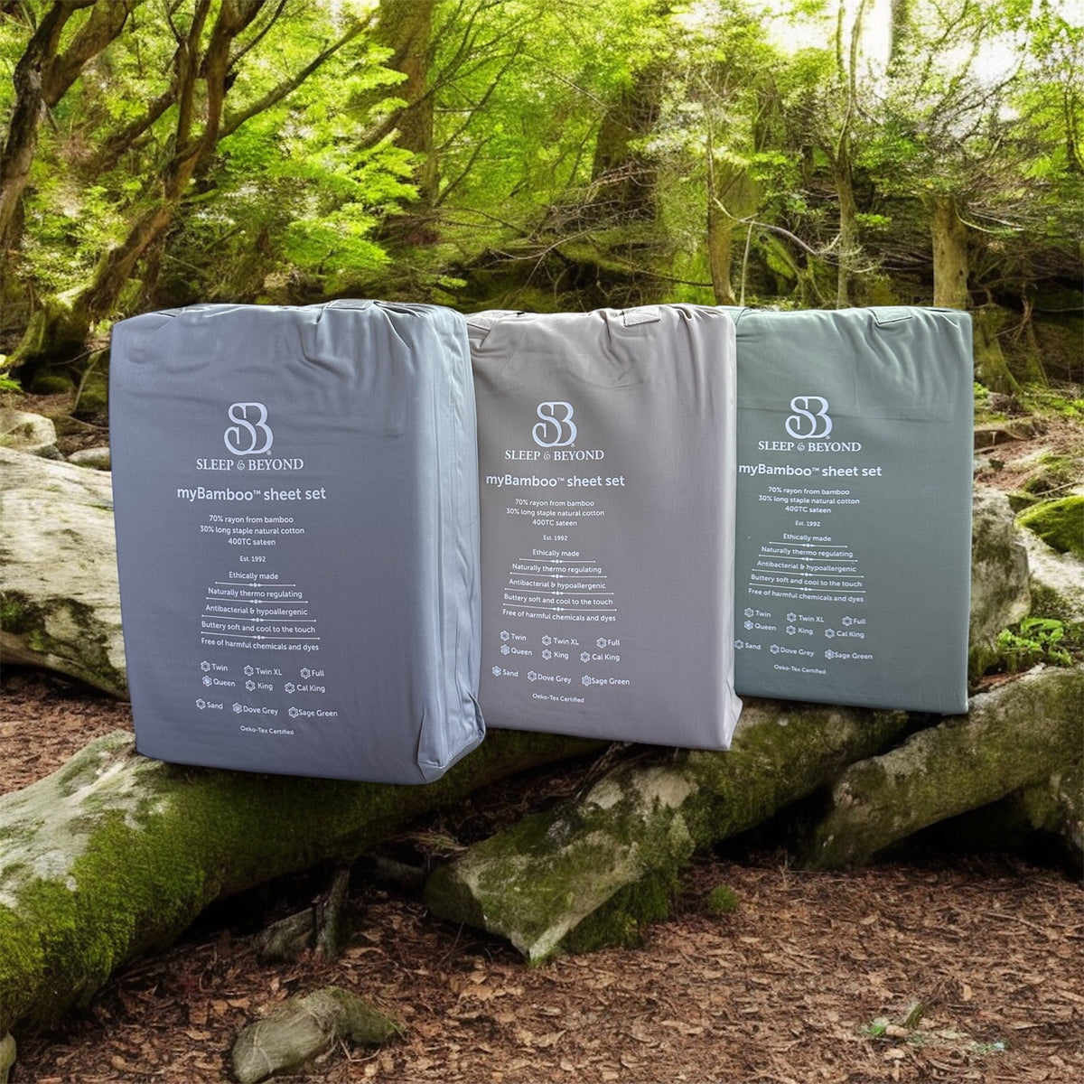 Sleep & Beyond myBamboo® Sateen Sheet Set